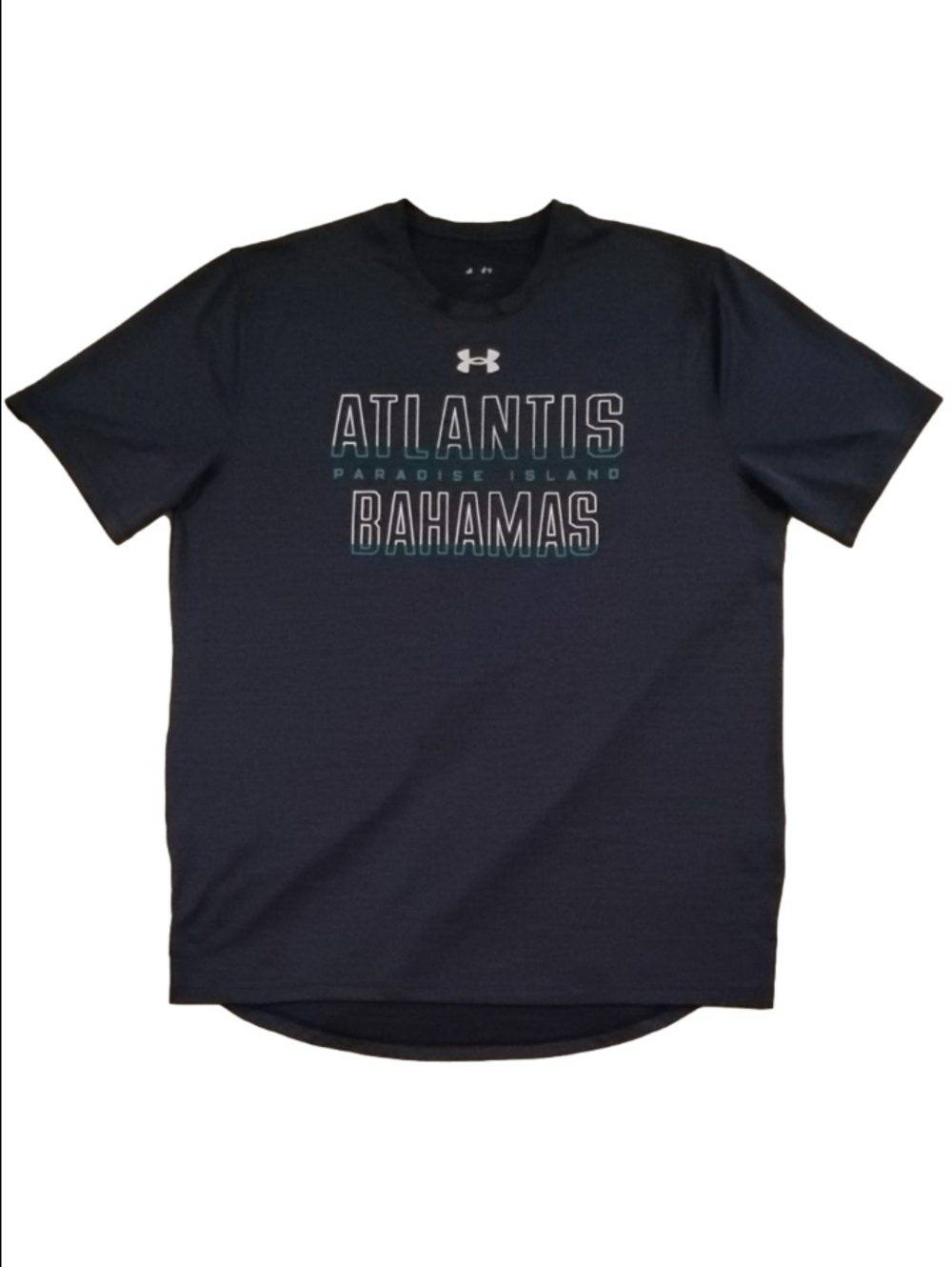 Under Armour Men's Navy Atlantis Bahamas Short Sleeve Tee